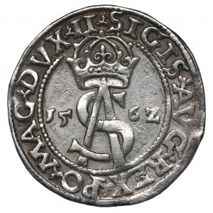 Sigismund II Augustus, 3 groschen 1562, Vilnius - LI/L