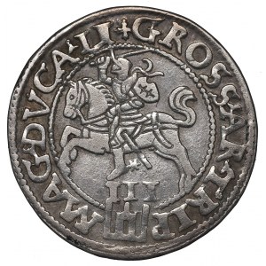 Sigismund II Augustus, 3 groschen 1562, Vilnius - LI/LI