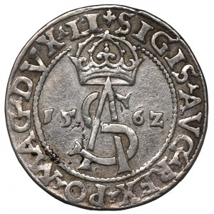Sigismund II Augustus, 3 groschen 1562, Vilnius - LI/LI