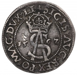 Sigismund II Augustus, 3 groschen 1562, Vilnius - LI/LI