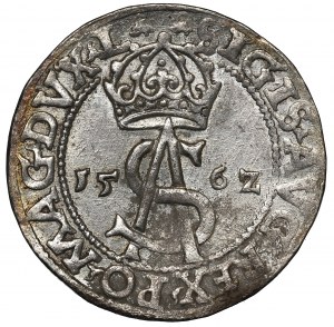 Sigismund II Augustus, 3 groschen 1562, Vilnius - L/LI