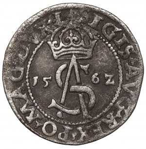 Sigismund II Augustus, 3 groschen 1562, Vilnius - L/LI