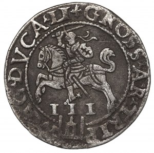 Sigismund II Augustus, 3 groschen 1562, Vilnius - L/LI