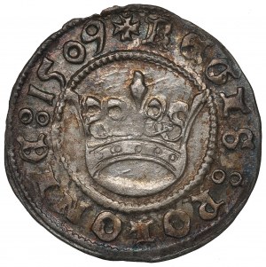 Sigismund I the Old, Half-penny 1509, Cracow