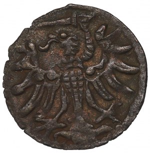Sigismundus II Augustus, Denarius 1554, Danzig