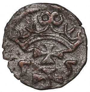 Sigismund II Augustus, Denarius 1555, Gdańsk
