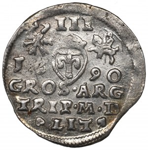 Sigismund III, 3 groschen 1590, Vilnius