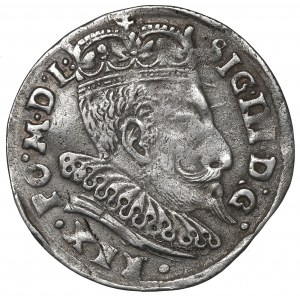 Sigismundus III, 3 groschen 1596, Vilnius