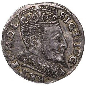 Sigismund III, 3 groschen 1595, Vilnius