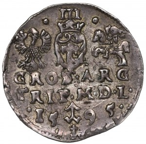 Sigismund III, 3 groschen 1595, Vilnius