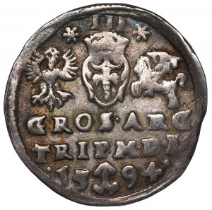 Sigismund III, 3 groschen 1594, Vilnius