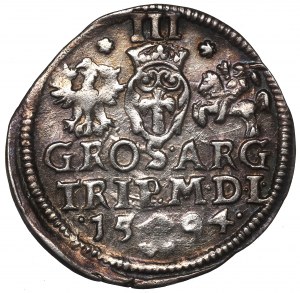 Sigismund III, 3 groschen 1594, Vilnius