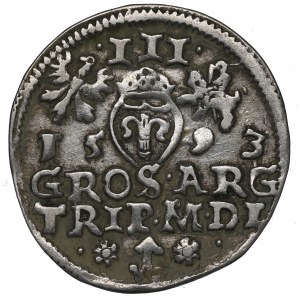 Sigismund III, 3 groschen 1593, Vilnius