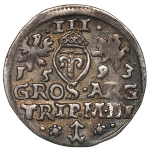 Sigismund III, 3 groschen 1593, Vilnius