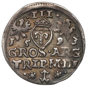 Sigismund III, 3 groschen 1593, Vilnius