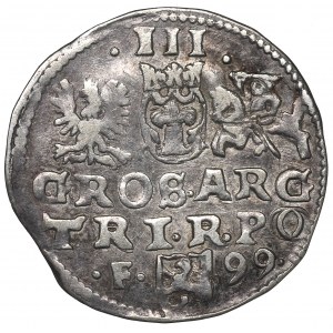 Sigismund III, 3 groschen 1599, Fraustadt