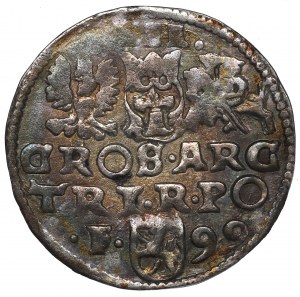 Sigismund III, 3 groschen 1599, Fraustadt