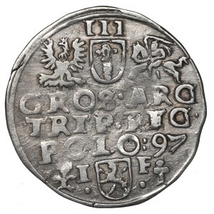 Sigismund III, 3 groschen 1597, Fraustadt