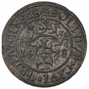 Stephan Bathory, Shilling 1578, Danzig