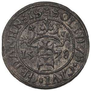 Stephan Bathory, Shilling 1578, Danzig
