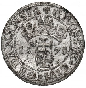 Stephan Bathory, Groschen 1578, Danzig