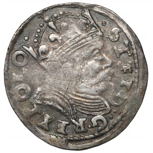 Stephan Bathory, 3 groschen 1586, Posen