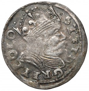 Stephan Bathory, 3 groschen 1586, Posen