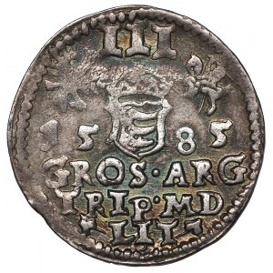 Stephan Bathory, 3 groschen 1585, Vilnius