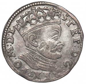 Stephan Bathory, 3 groschen 1584, Vilnius