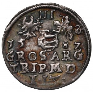 Stephan Bathory, 3 groschen 1582, Vilnius