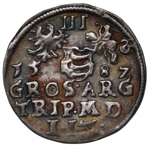 Stephan Bathory, 3 groschen 1582, Vilnius