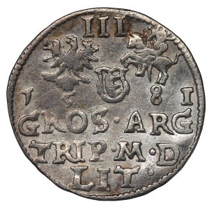 Stephan Bathory, 3 groschen 1581, Vilnius