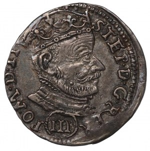 Stephan Bathory, 3 groschen 1580, Vilnius