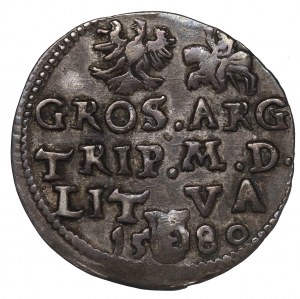 Stephan Bathory, 3 groschen 1580, Vilnius