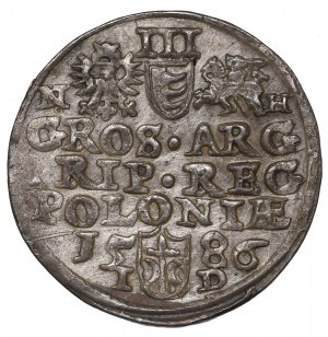 Stephan Bathory, 3 groschen 1586, Olcusia