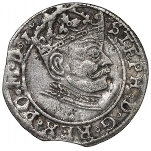 Stephen Bathory, Groschen 1581, Riga - full date