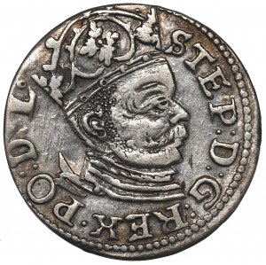 Stephan Bathory, 3 groschen 1584, Riga