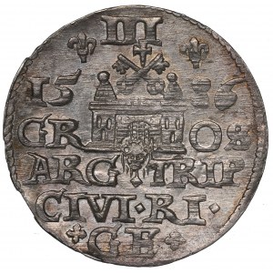 Stephen Bathory, 3 groschen 1586, Riga