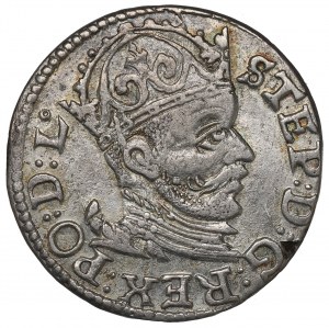 Stephan Bathory, 3 groschen 1584, Riga