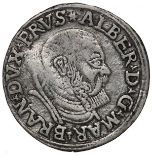 Ducal Prussia, Albrecht Hohenzollern, Trojak 1537, Königsberg