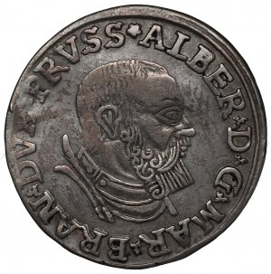 Ducal Prussia, Albert Hohenzollern, Trojak 1535, Königsberg