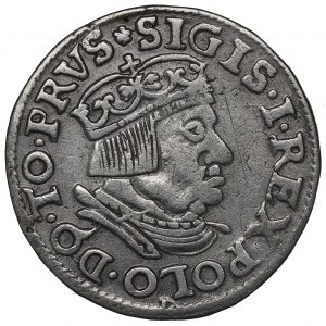 Sigismund I the Old, 3 groschen 1537, Danzig