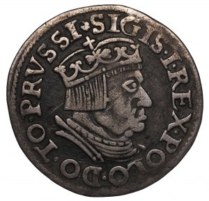 Sigismund I the Old, 3 groschen 1537, Danzig