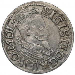 Sigismund III, 3 kreuzer 1617, Cracow