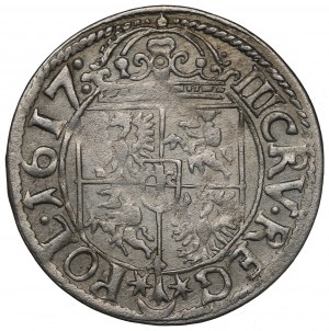 Sigismund III, 3 kreuzer 1617, Cracow