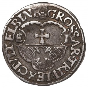 Sigismund I the Old, 3 groschen 1537, Elbing