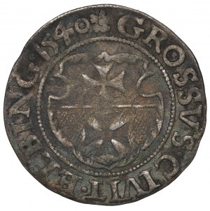 Sigismund I the Old, 1540 penny, Elblag - PRVSS