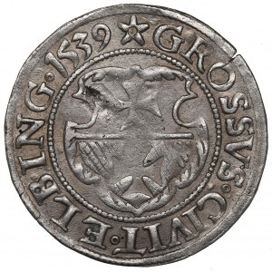 Sigismund I The Old, Groschen 1539, Elbing