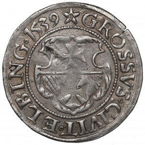 Sigismund I The Old, Groschen 1539, Elbing