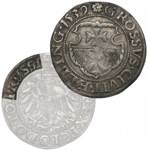 Sigismund I The Old, Groschen 1539, Elbing
